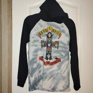 Size Large Guns and Roses hoodie sweater